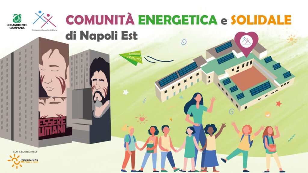 Progetto della prima comunità energetica a San Giovanni a Teduccio, Napoli