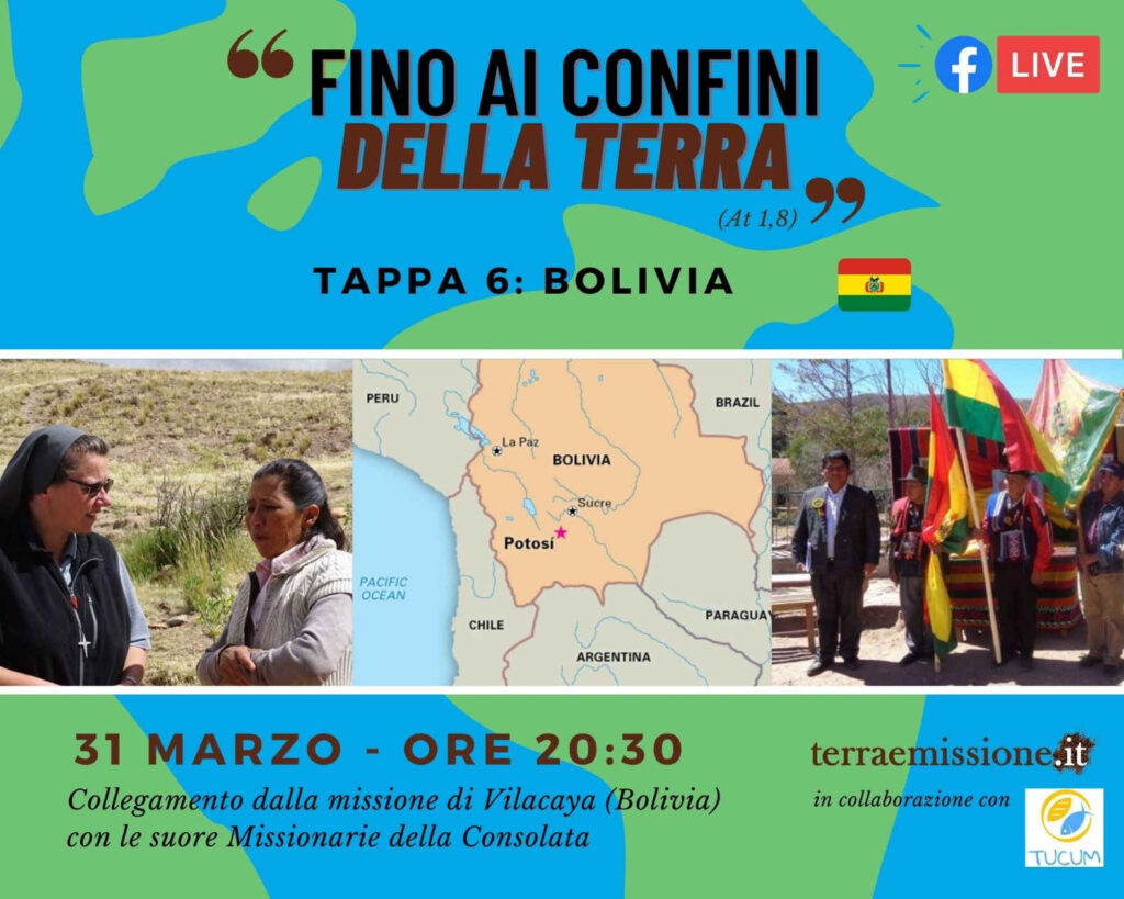 Rubrica missionaria streaming dalla Bolivia