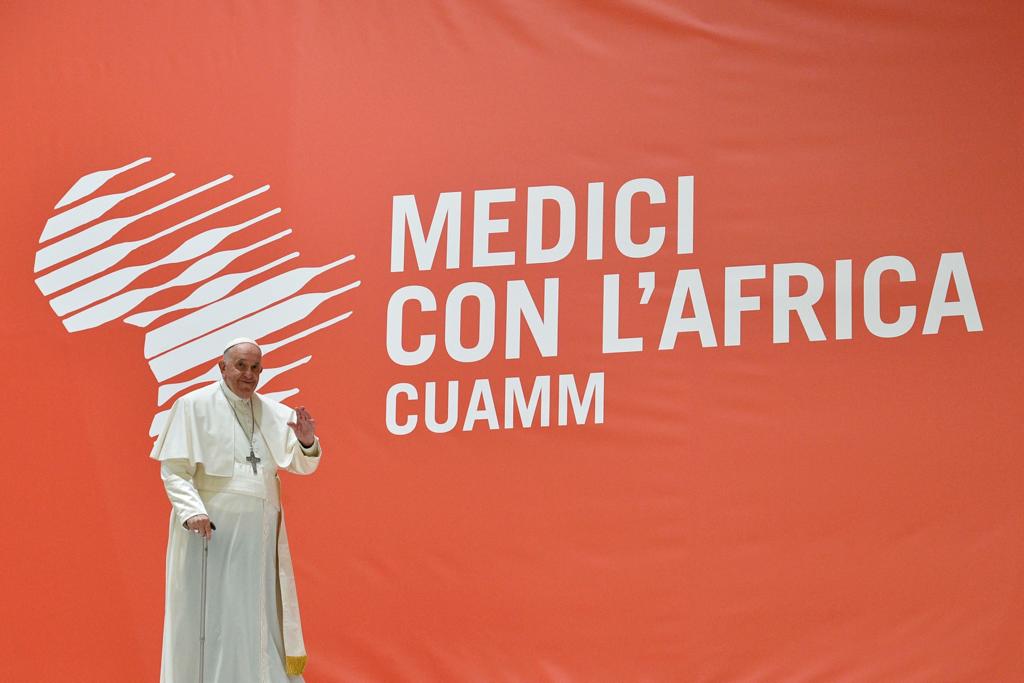 udienza Papa Francesco medici Cuamm